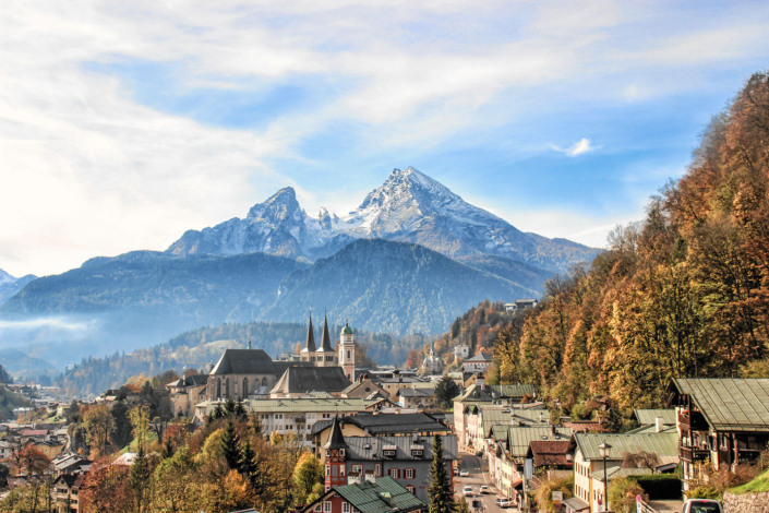 Berchtesgaden mit Watzmann