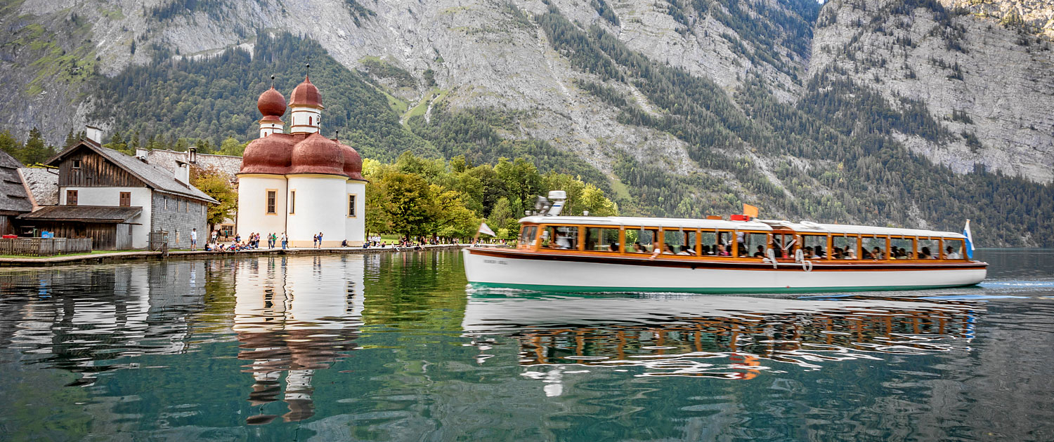 Königssee mit Kirche St. Bartholomä