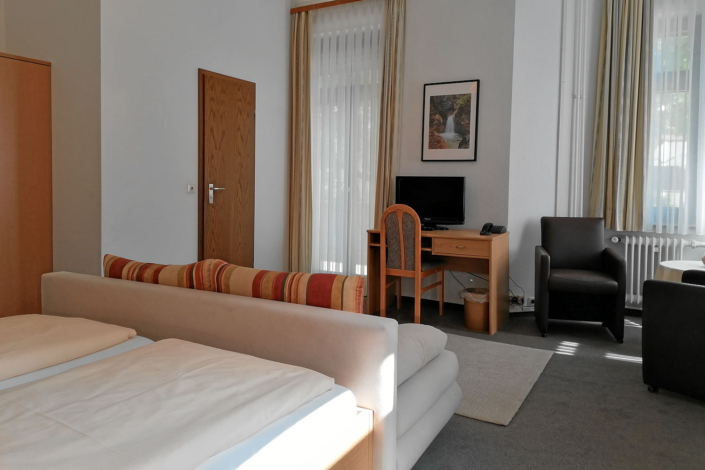 Doppelzimmer mit Balkon